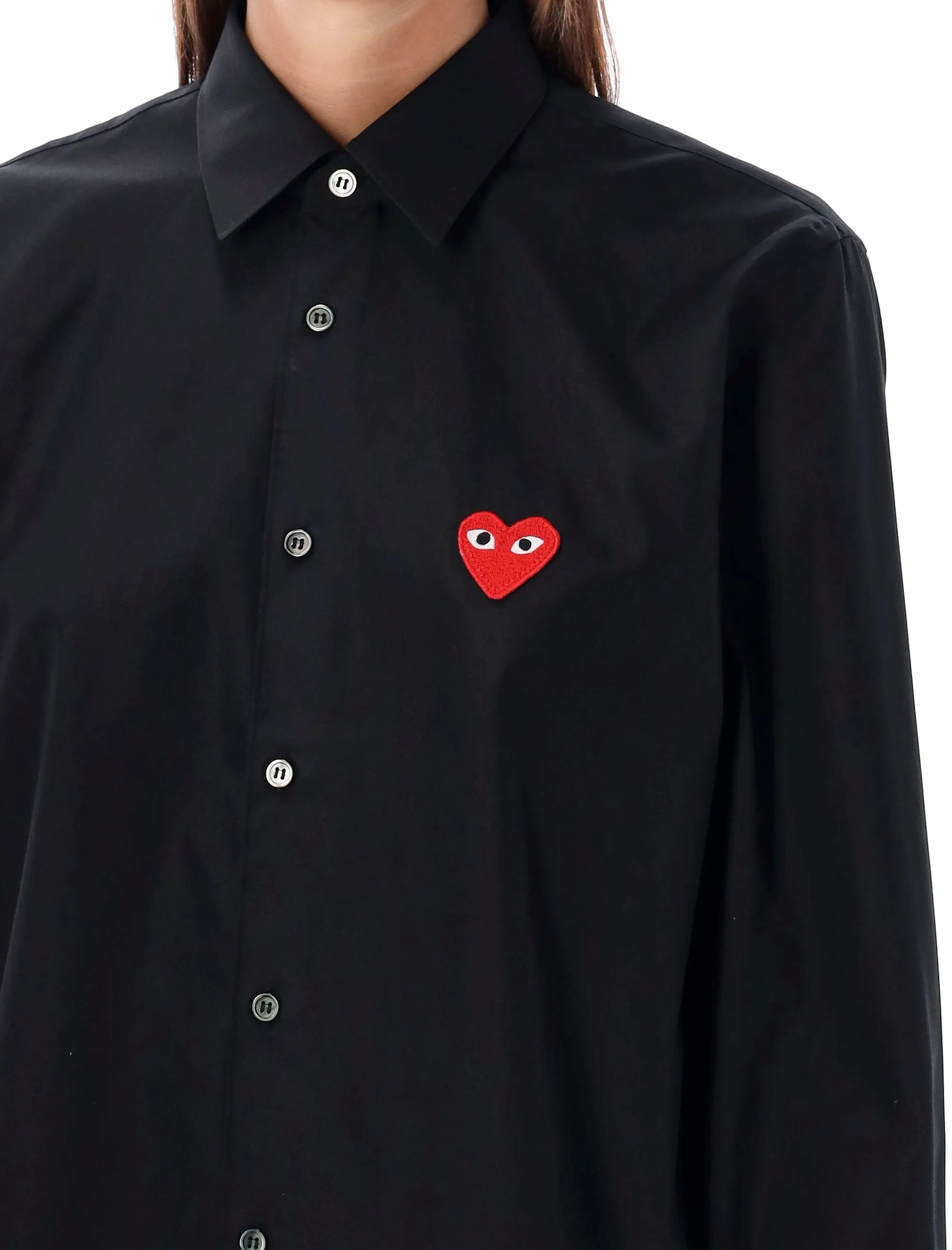 RED HEART PATCH SHIRT sold by Lord & Taylor product image thumbnail 3