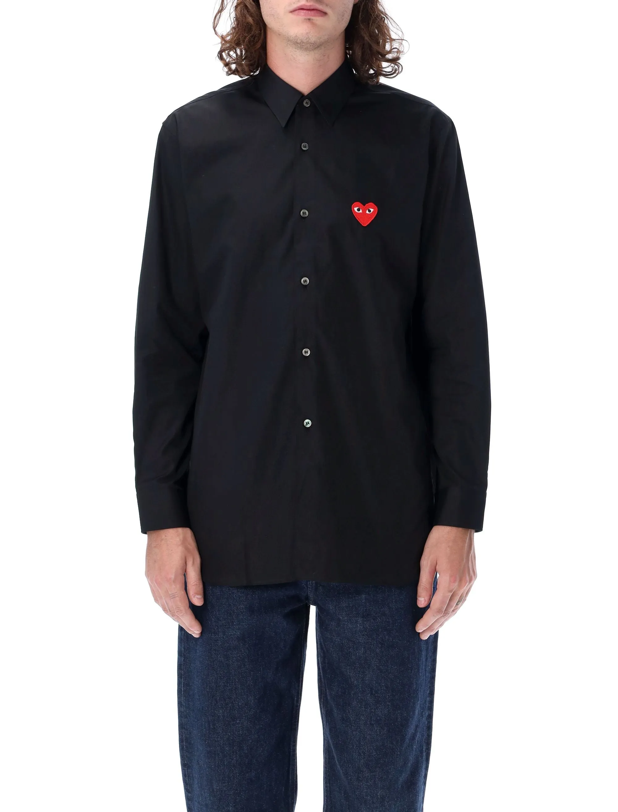 RED HEART PATCH SHIRT sold by Lord & Taylor product image thumbnail 4