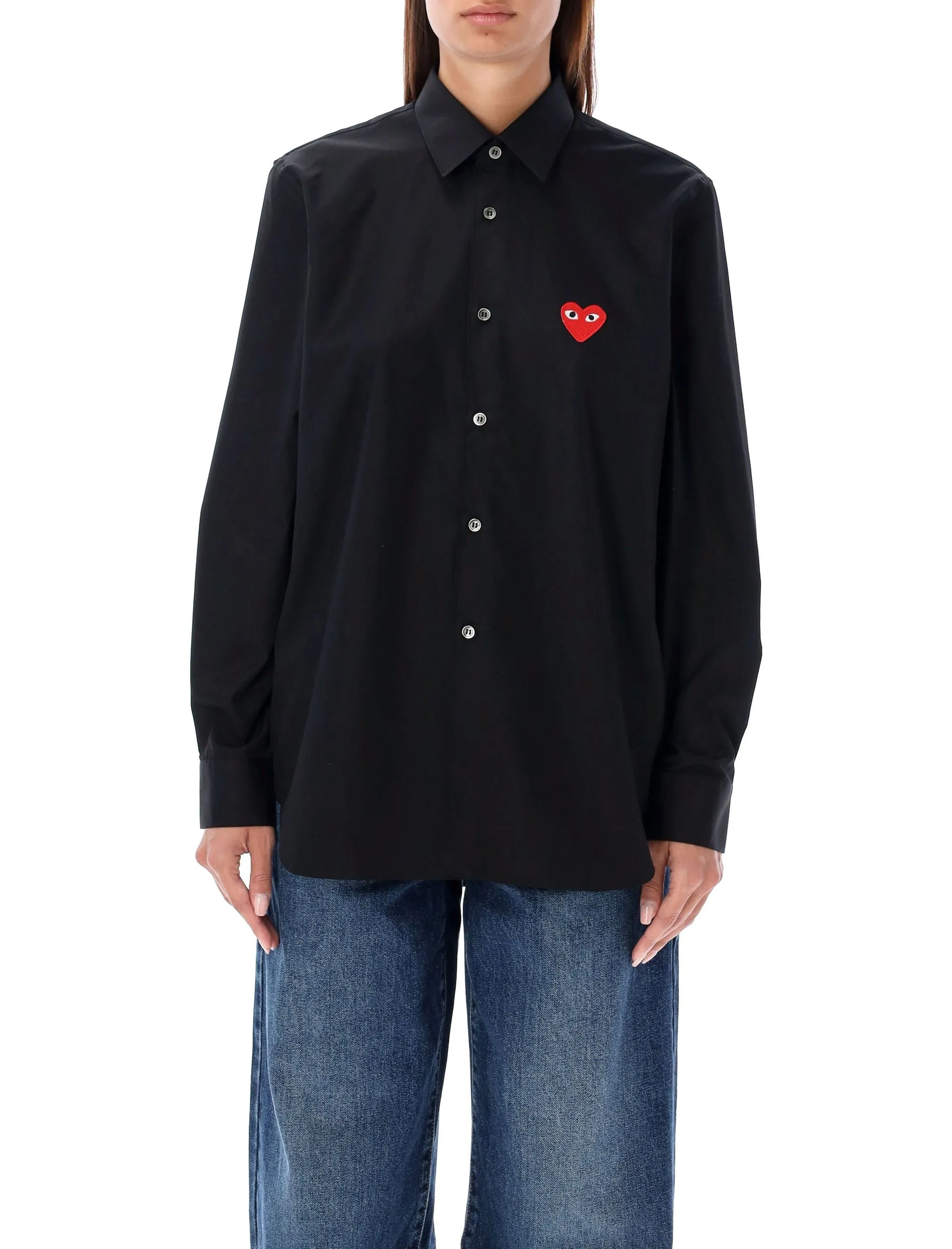 RED HEART PATCH SHIRT sold by Lord & Taylor