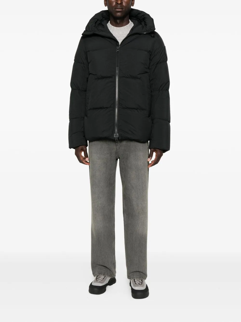 CANADA GOOSE CROFTON MATTE BLACK PUFFER sold by Lord & Taylor product image thumbnail 3