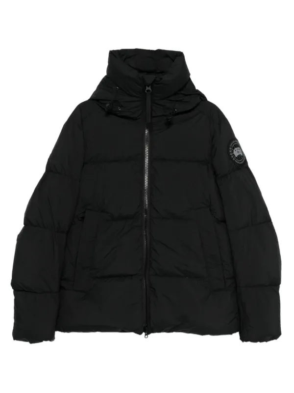 CANADA GOOSE CROFTON MATTE BLACK PUFFER sold by Lord & Taylor