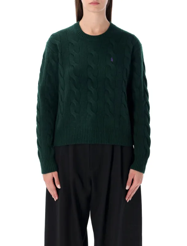 POLO RALPH LAUREN WOOL AND CASHMERE CABLE-KNIT SWEATER sold by Lord & Taylor