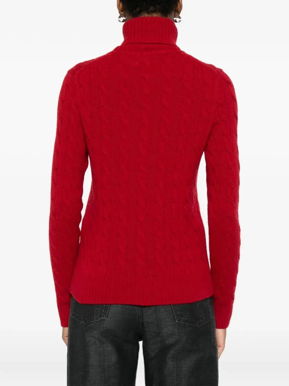 RED WOOL BLEND SWEATER sold by Lord & Taylor product image thumbnail 4