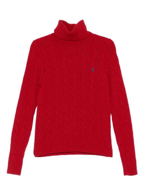 RED WOOL BLEND SWEATER sold by Lord & Taylor