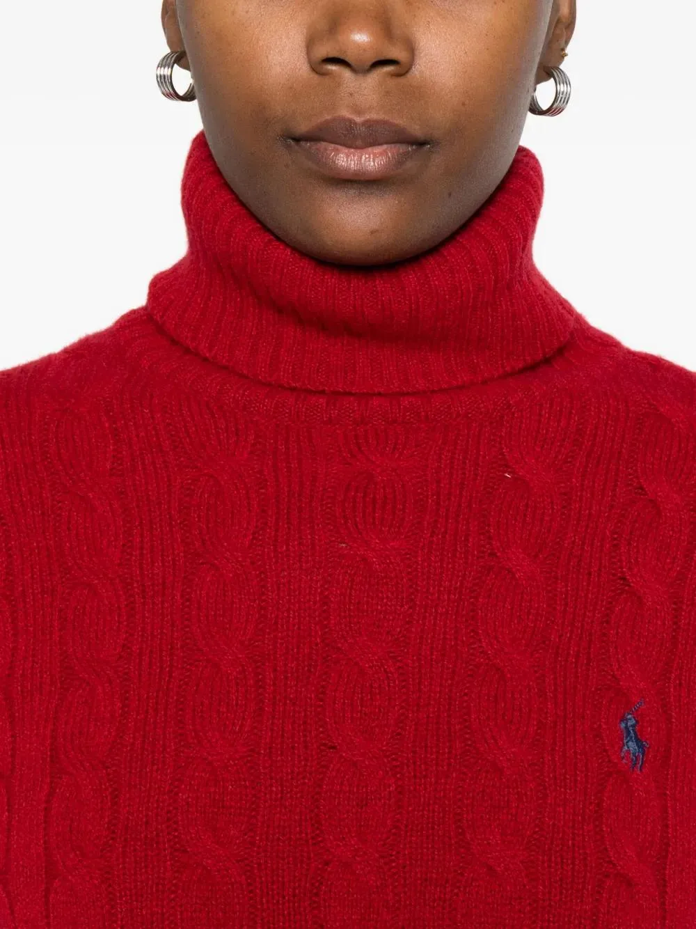 RED WOOL BLEND SWEATER sold by Lord & Taylor product image thumbnail 5