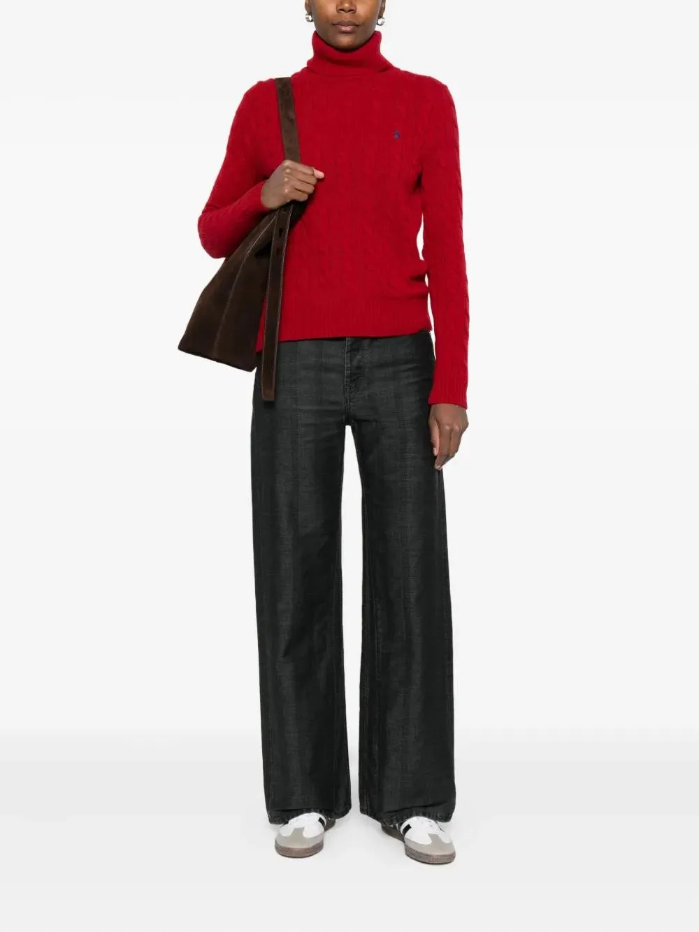 RED WOOL BLEND SWEATER sold by Lord & Taylor product image thumbnail 2