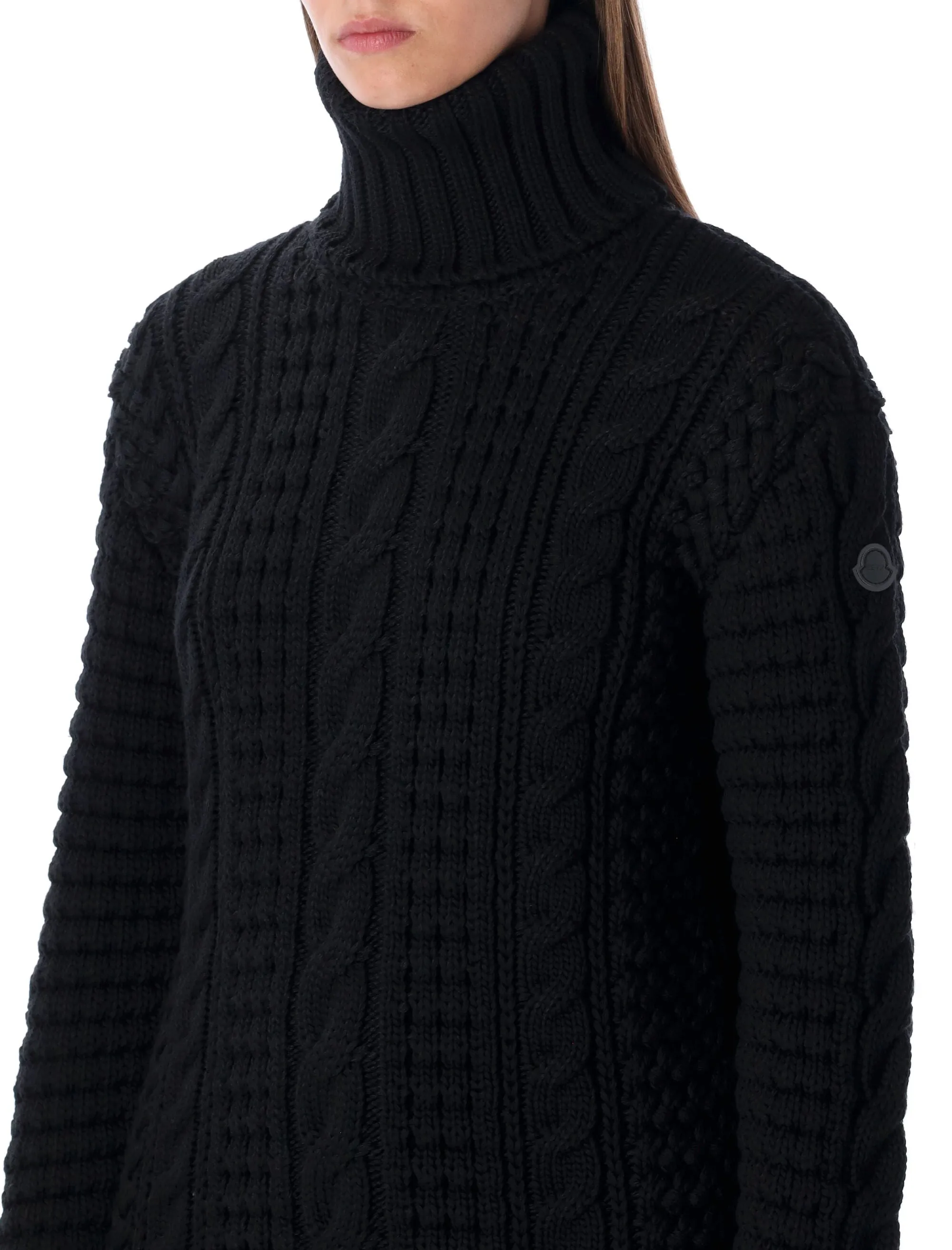 BLACK WOOL TURTLENECK SWEATER sold by Lord & Taylor product image thumbnail 3