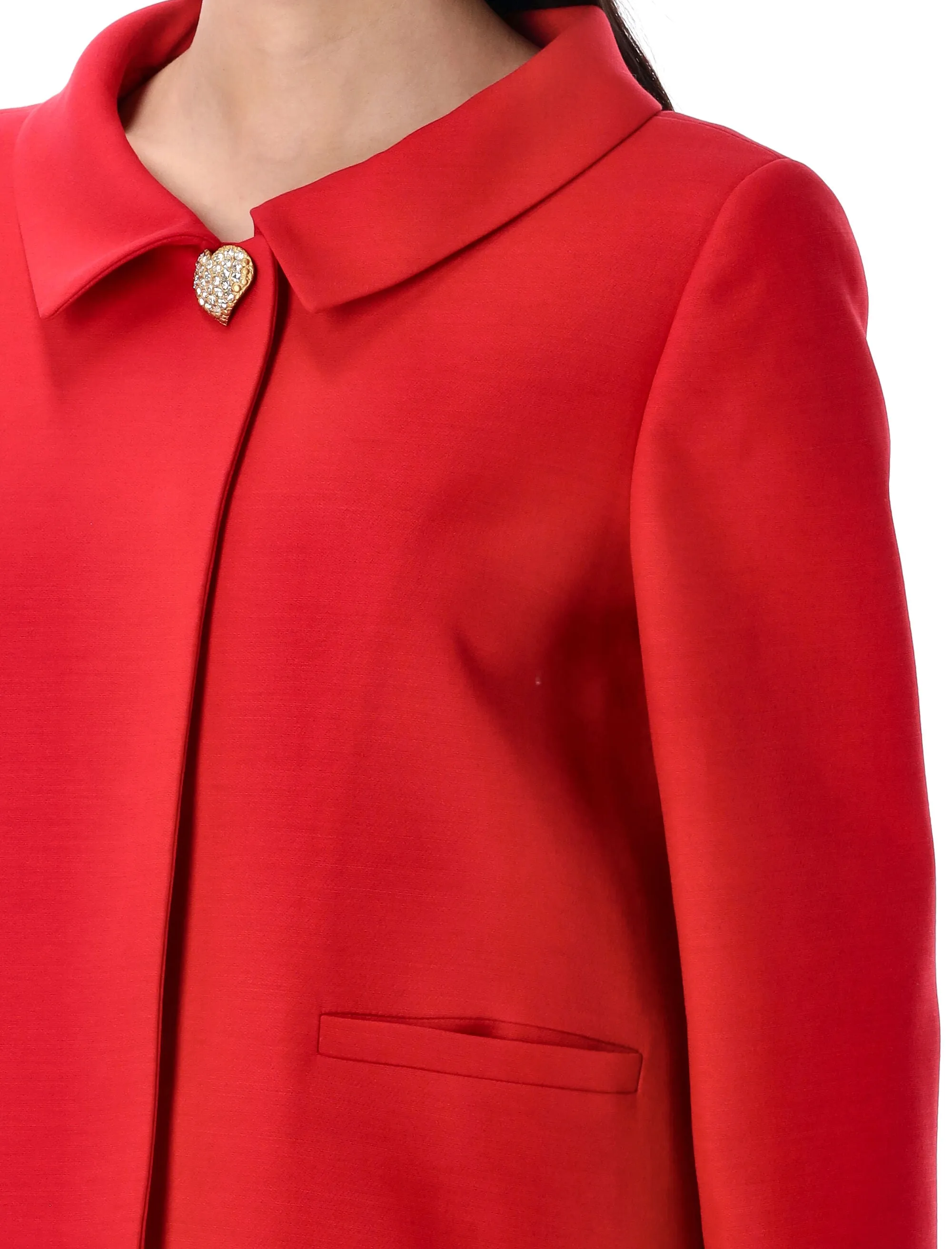 JACKET IN CREPE COUTURE sold by Lord & Taylor product image thumbnail 3