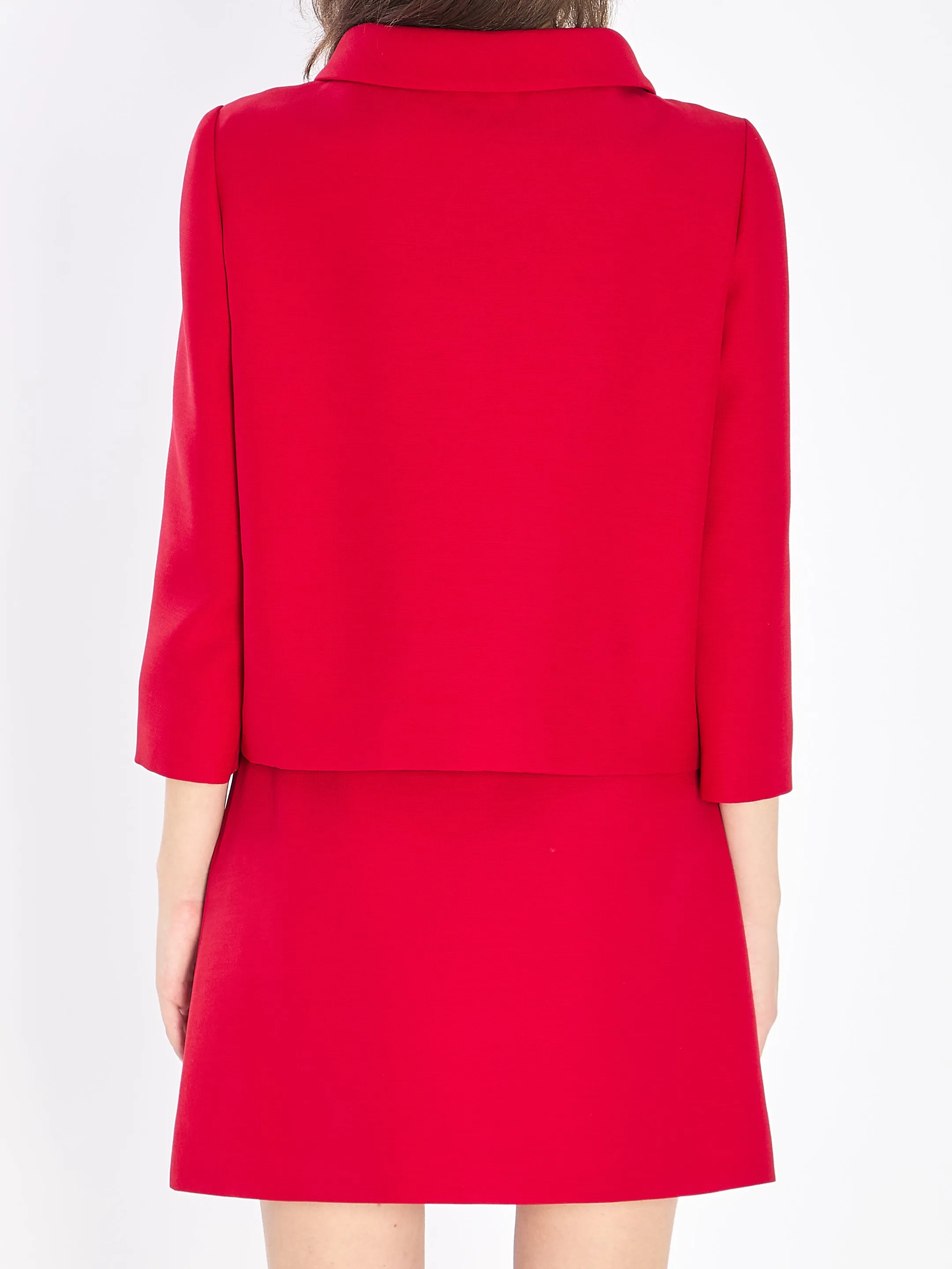 JACKET IN CREPE COUTURE sold by Lord & Taylor product image thumbnail 4