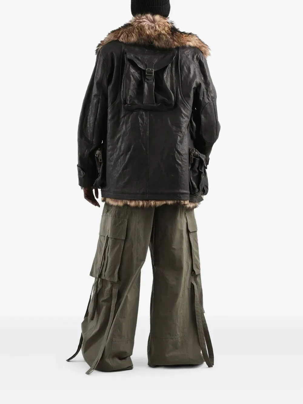 WAXED CORD CARGO PANTS sold by Lord & Taylor product image thumbnail 3