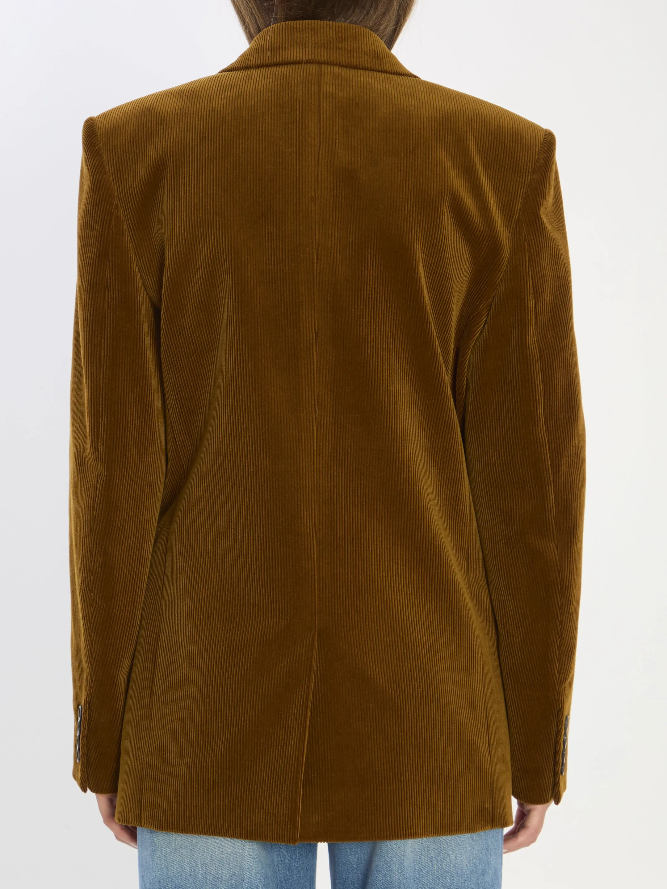 CORDUROY DOUBLE-BREASTED JACKET sold by Lord & Taylor product image thumbnail 4