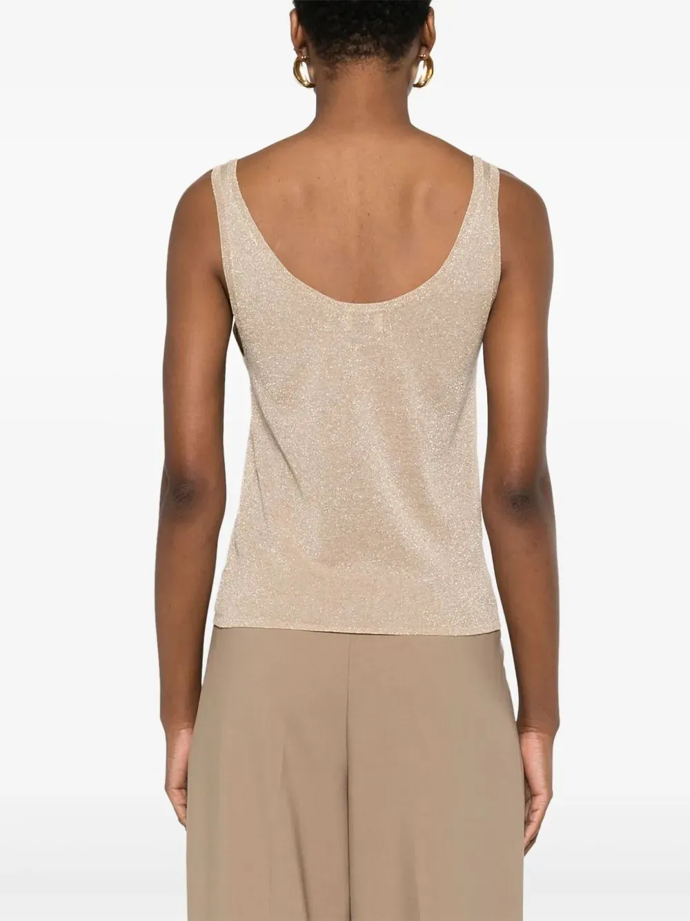 LUREX KNIT TANK TOP sold by Lord & Taylor product image thumbnail 4