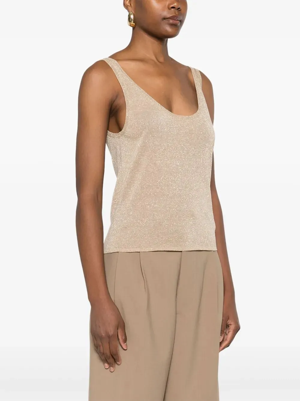 LUREX KNIT TANK TOP sold by Lord & Taylor product image thumbnail 5