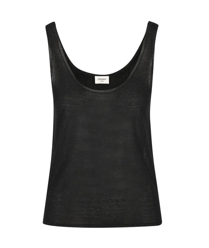 LUREX KNIT TANK TOP sold by Lord & Taylor