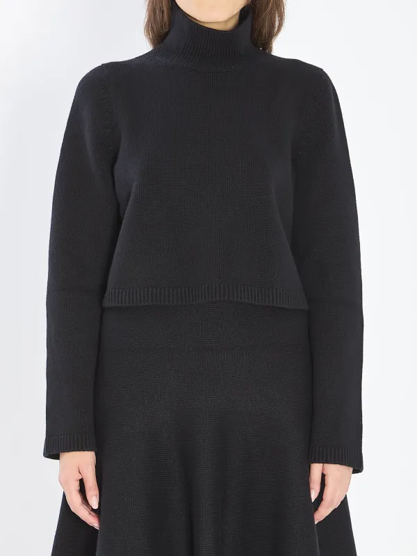 CROPPED CASHMERE KNIT PULLOVER sold by Lord & Taylor