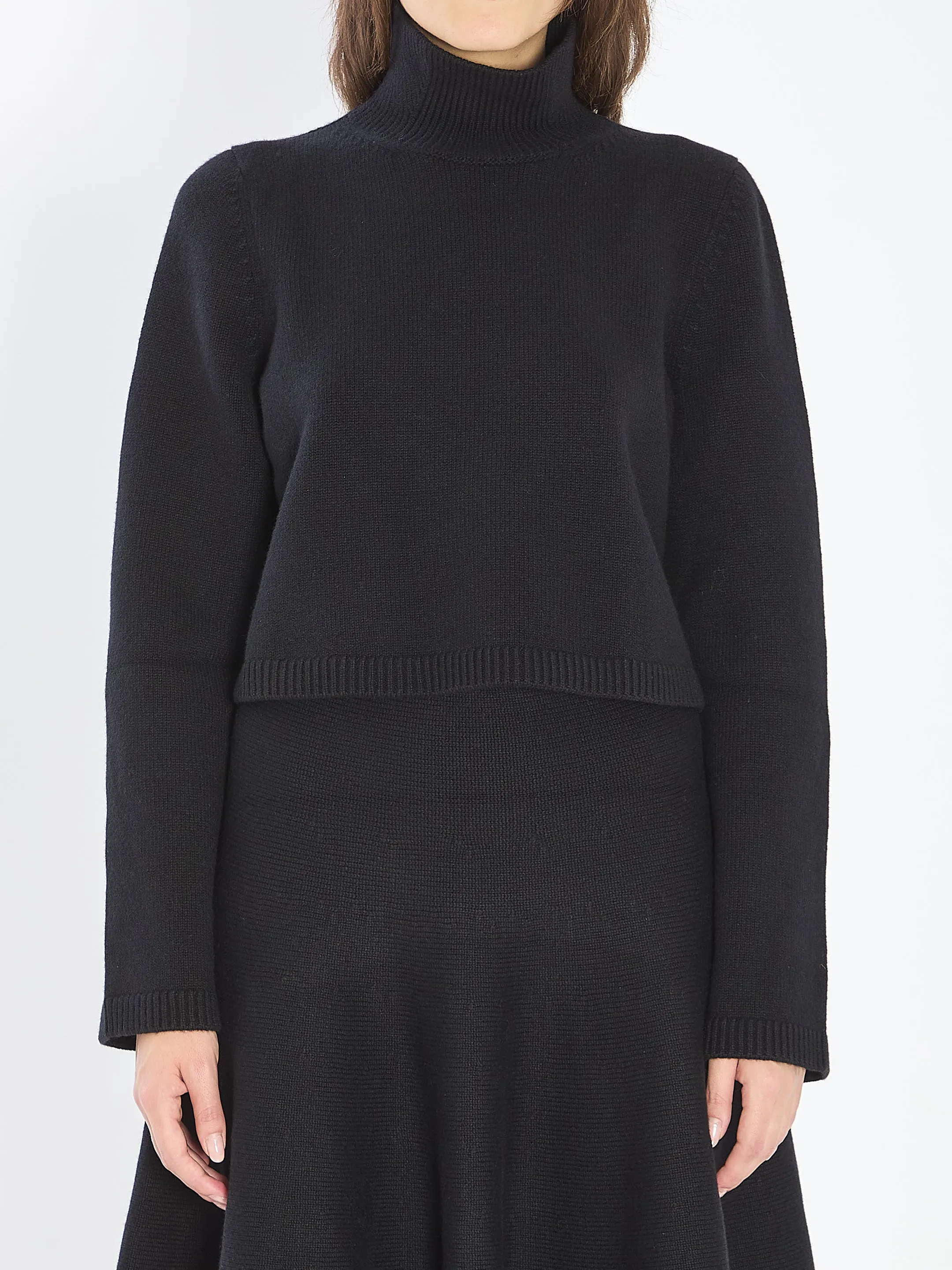 CROPPED CASHMERE KNIT PULLOVER sold by Lord & Taylor