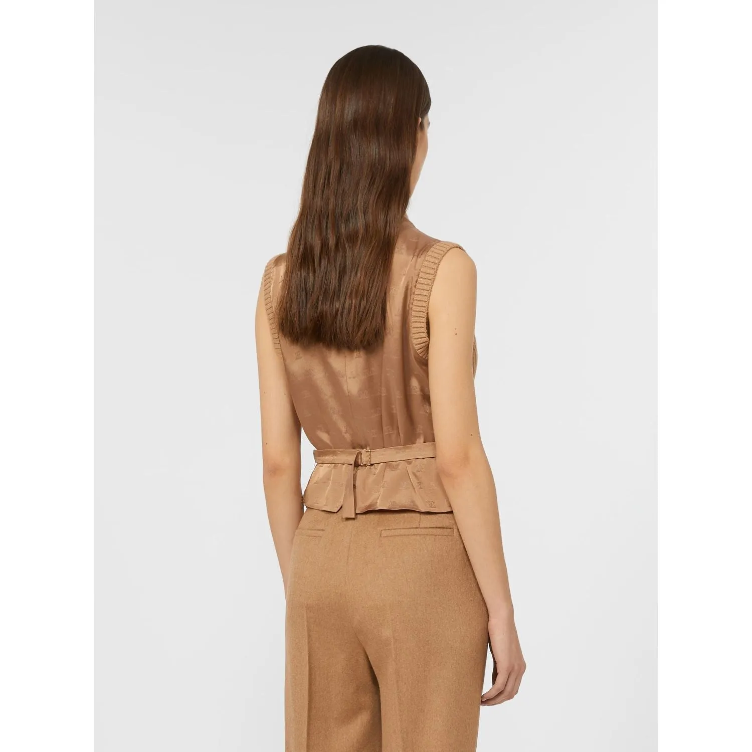 "MADRE" KNIT WAISTCOAT sold by Lord & Taylor product image thumbnail 2