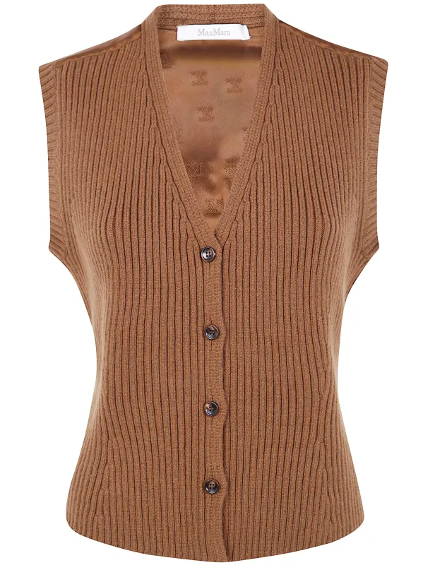 "MADRE" KNIT WAISTCOAT sold by Lord & Taylor