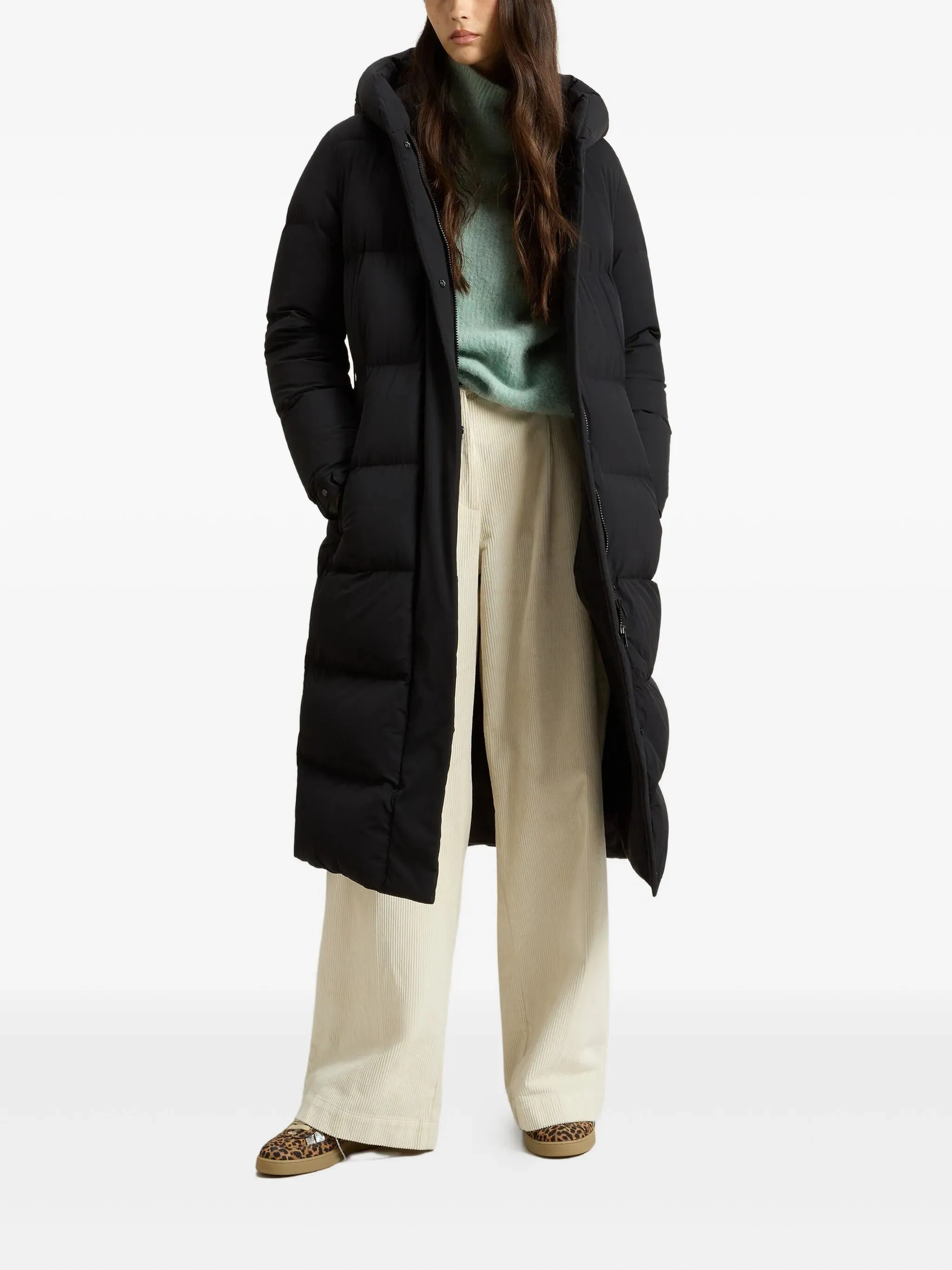 CLOUD LONG DOWN JACKET IN STRETCH NYLON WITH A MATTE FINISH sold by Lord & Taylor product image thumbnail 3