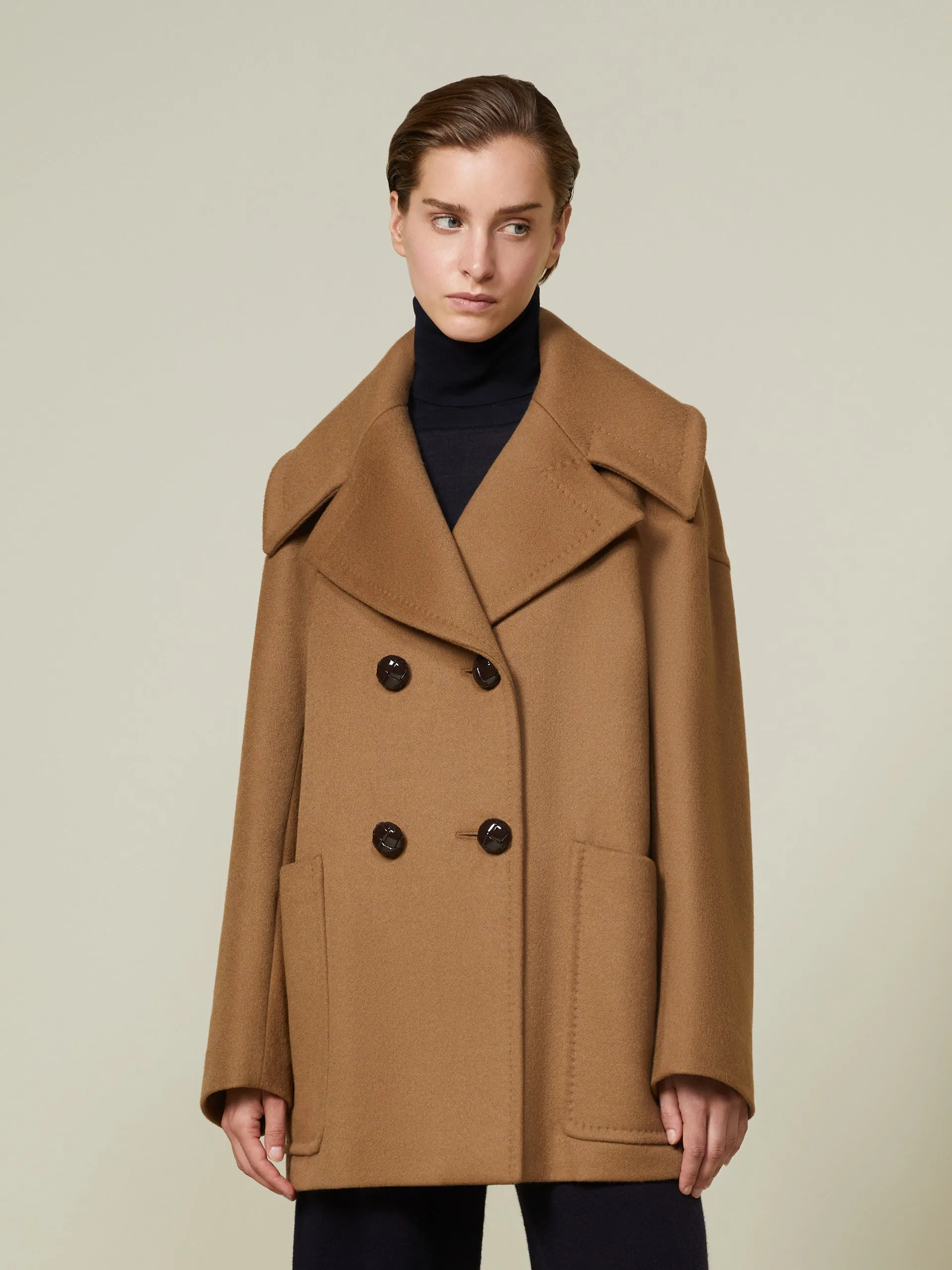 MARIO OVERSIZED PEA COAT sold by Lord & Taylor product image thumbnail 3