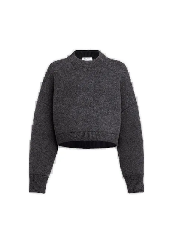 CROP CREWNECK sold by Lord & Taylor