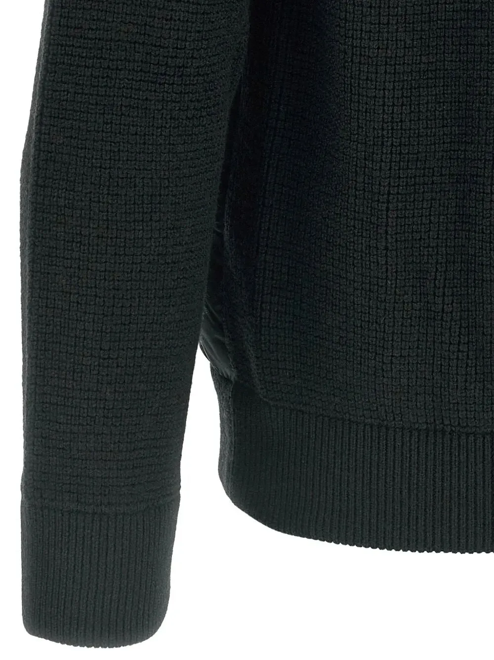 PADDED BOMBER JACKET WITH WOOL SLEEVES sold by Lord & Taylor product image thumbnail 4