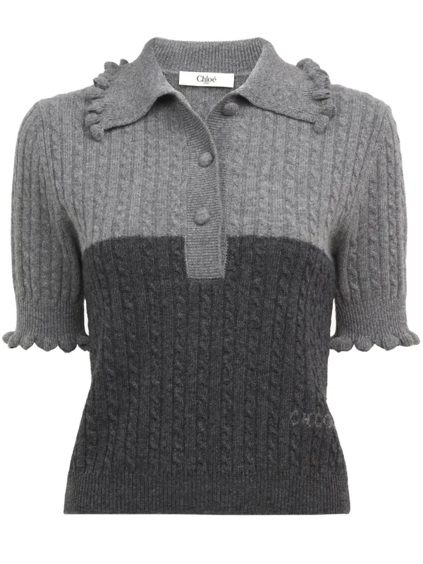 SHORT-SLEEVE POLO SWEATER sold by Lord & Taylor