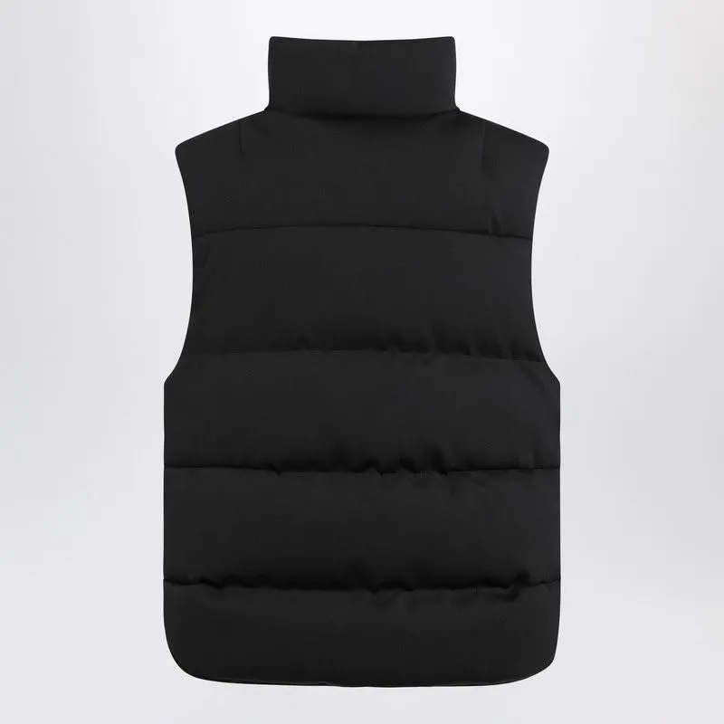 BLACK PADDED ZIP VEST sold by Lord & Taylor product image thumbnail 2