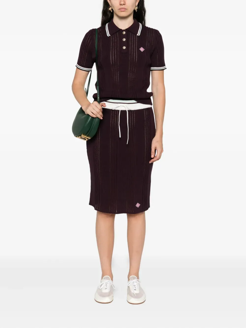 SHORT-SLEEVED POLO SHIRT IN COTTON KNIT sold by Lord & Taylor product image thumbnail 2