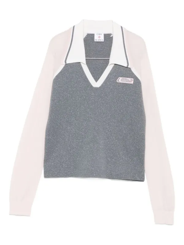 LONG-SLEEVED MERINO WOOL TENNIS POLO sold by Lord & Taylor