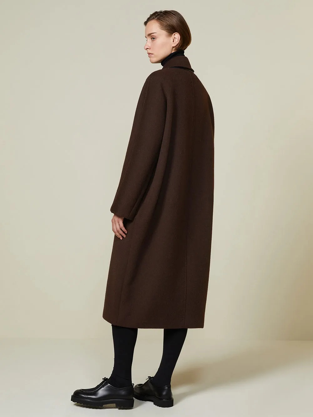OVERSIZED COAT IN CASHMERE, ALPACA AND WOOL sold by Lord & Taylor product image thumbnail 3