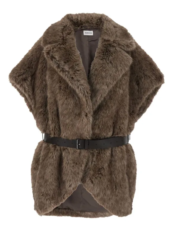 ECO-FUR VEST sold by Lord & Taylor