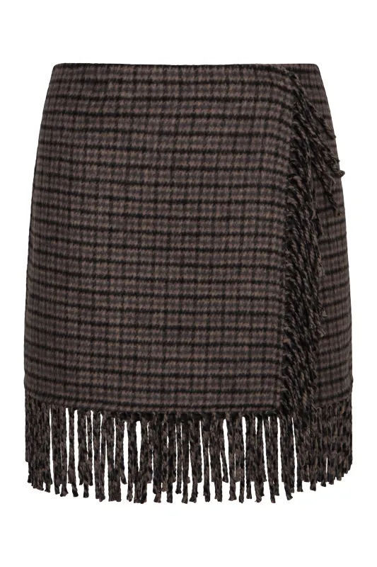 MINI FRINGED SKIRT sold by Lord & Taylor
