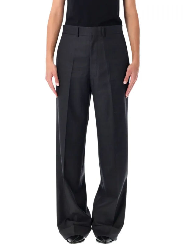 JUNYA WATANABE WOOL WIDE-LEG PANTS made by Junya Watanabe