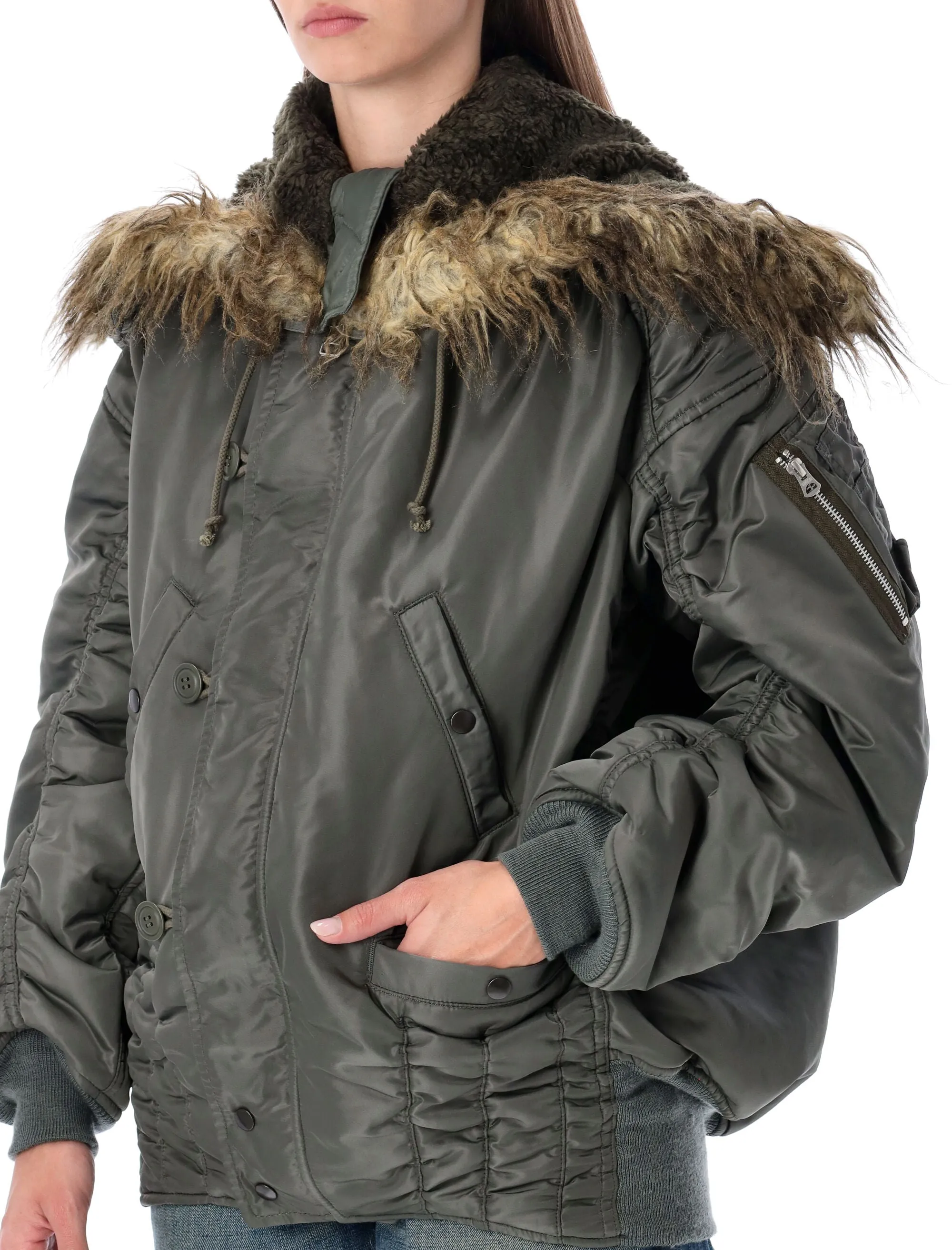 JUNYA WATANABE OVERSIZED BOMBER JACKET sold by Lord & Taylor product image thumbnail 3