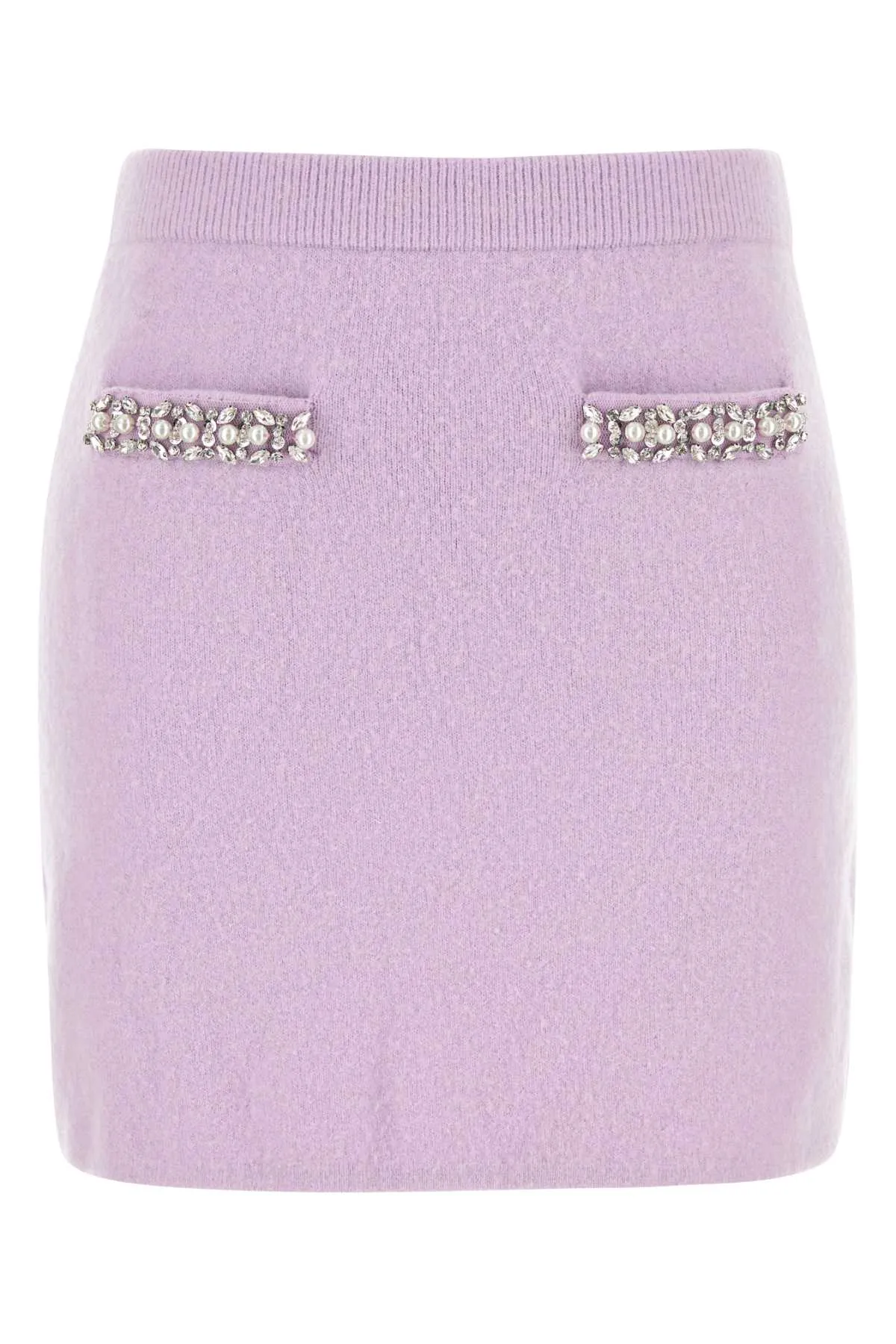 SELF PORTRAIT RHINESTONE-EMBELLISHED KNIT SKIRT sold by Lord & Taylor