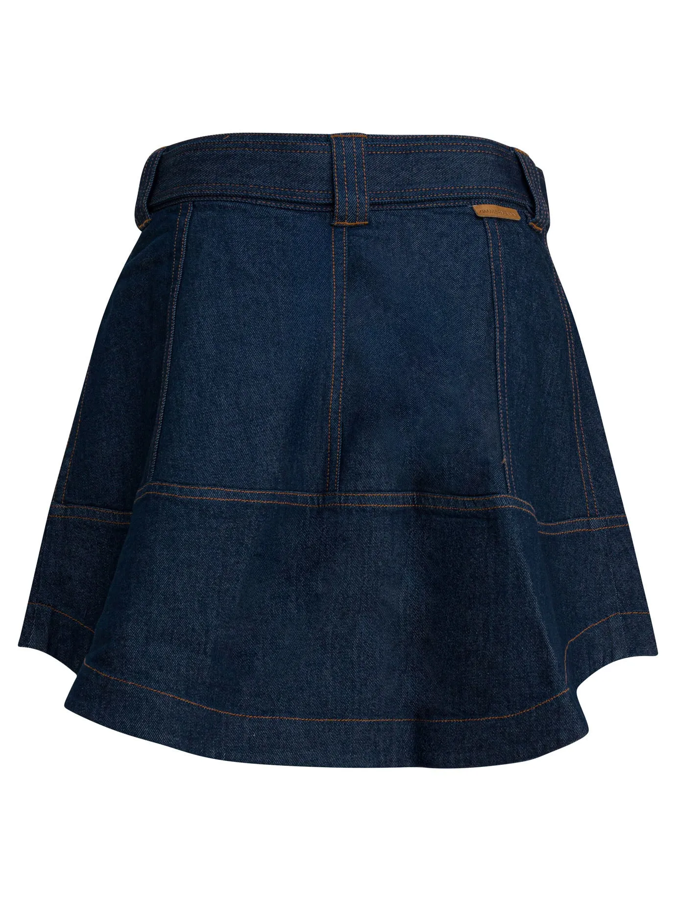 DENIM SKIRT WITH BELT sold by Lord & Taylor product image thumbnail 2