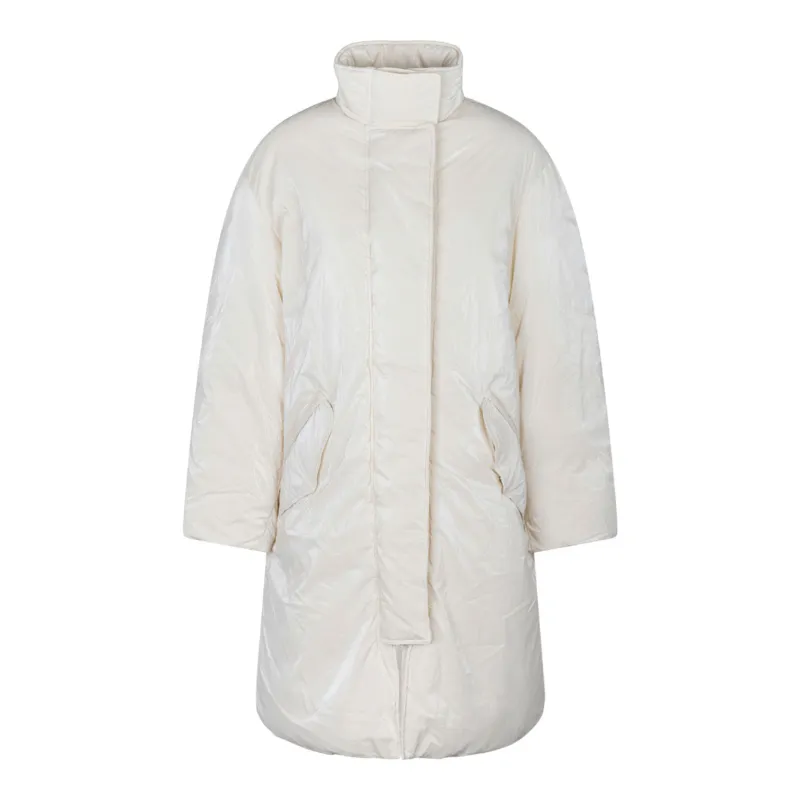 BEIGE POLYAMIDE COAT sold by Lord & Taylor