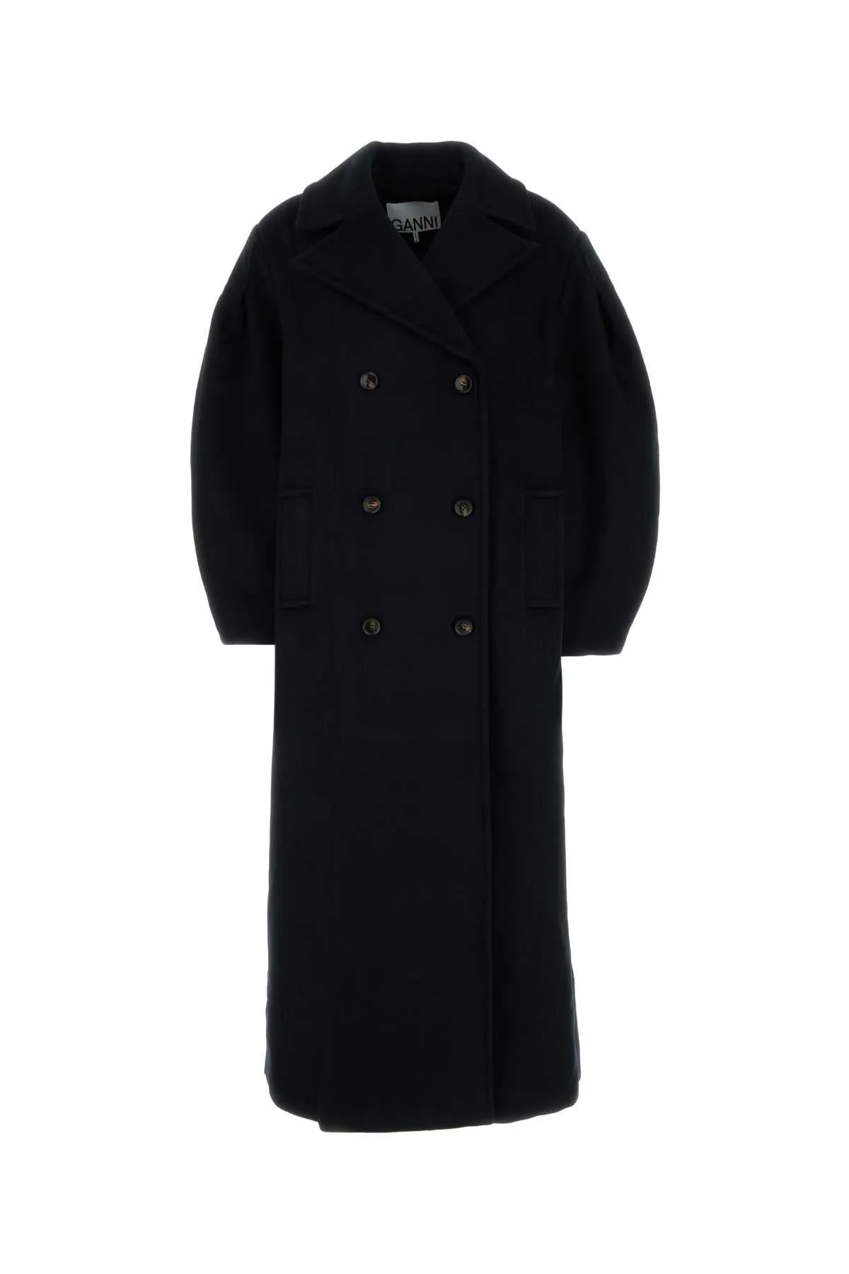 MIDNIGHT BLUE WOOL BLEND COAT sold by Lord & Taylor