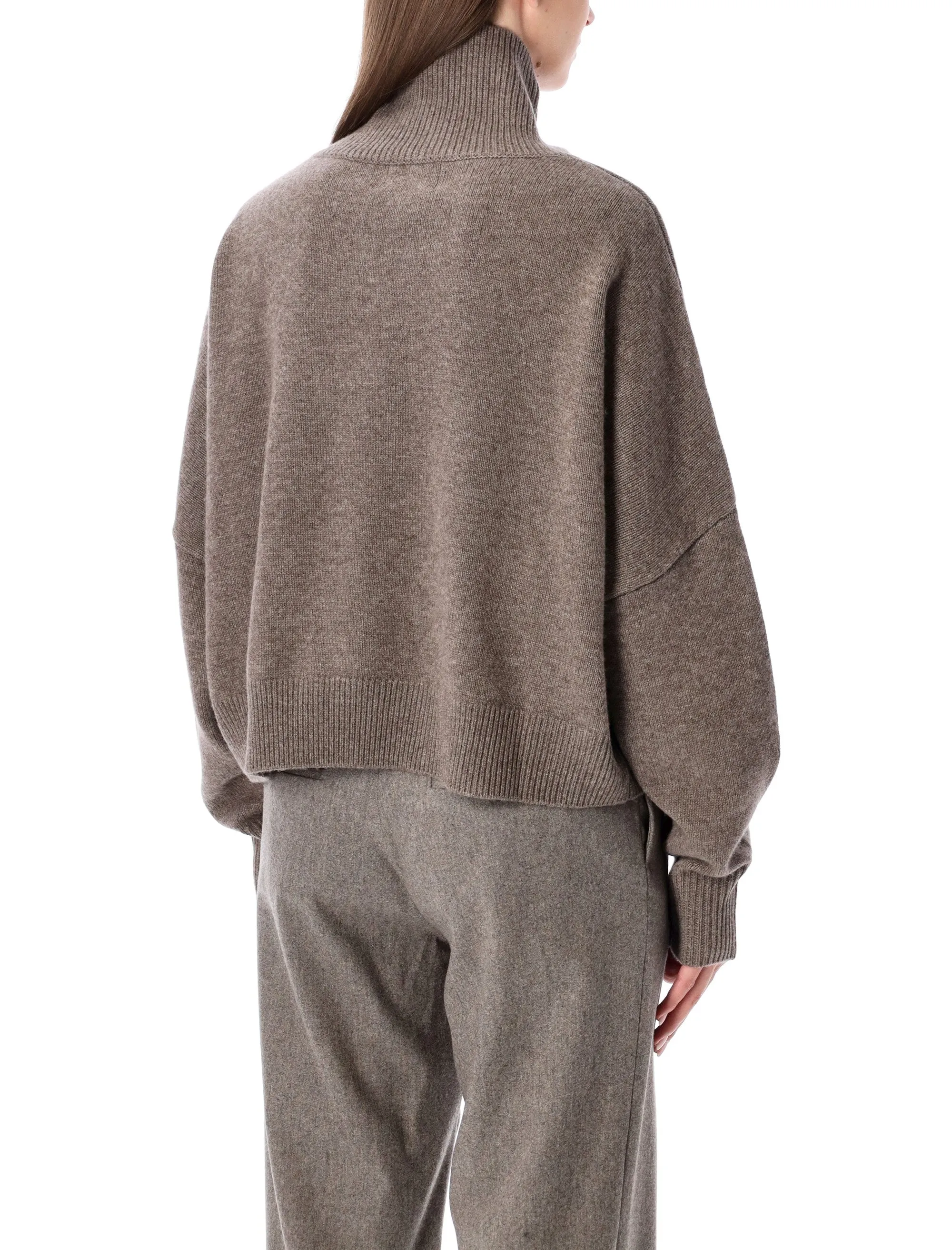 LOULOU DE SAISON LUKE WOOL-CASHMERE STAND COLLAR SWEATER sold by Lord & Taylor product image thumbnail 2