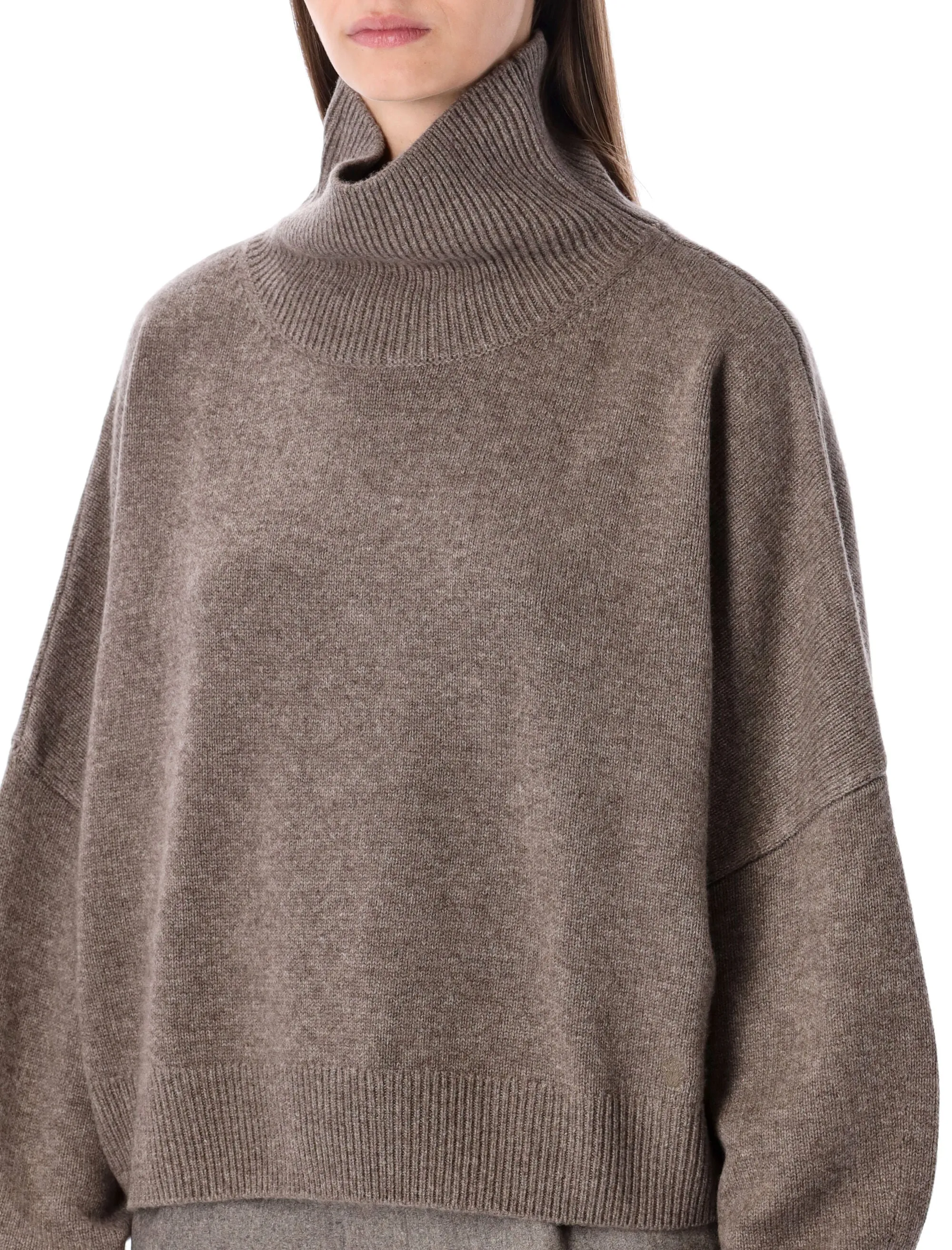 LOULOU DE SAISON LUKE WOOL-CASHMERE STAND COLLAR SWEATER sold by Lord & Taylor product image thumbnail 3