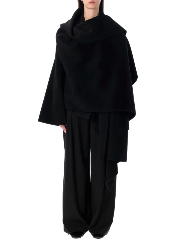 ALBERTA FERRETTI OVERSIZED WOOL AND CASHMERE CAPE sold by Lord & Taylor