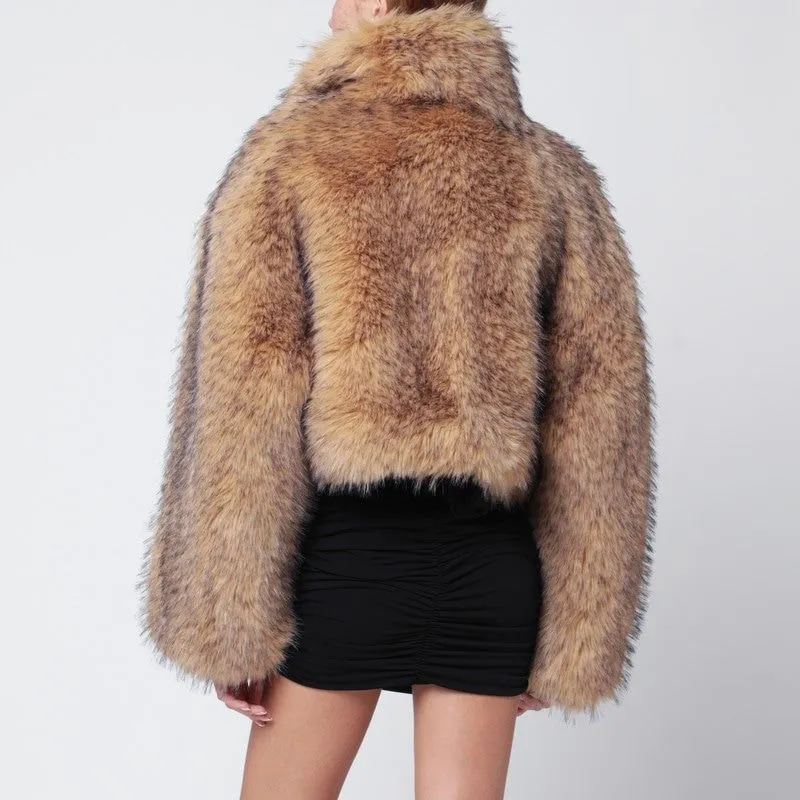 BEIGE SHORT FAUX FUR sold by Lord & Taylor product image thumbnail 2