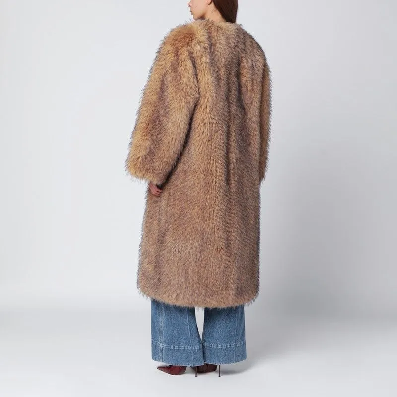BEIGE LONG FAUX FUR sold by Lord & Taylor product image thumbnail 2