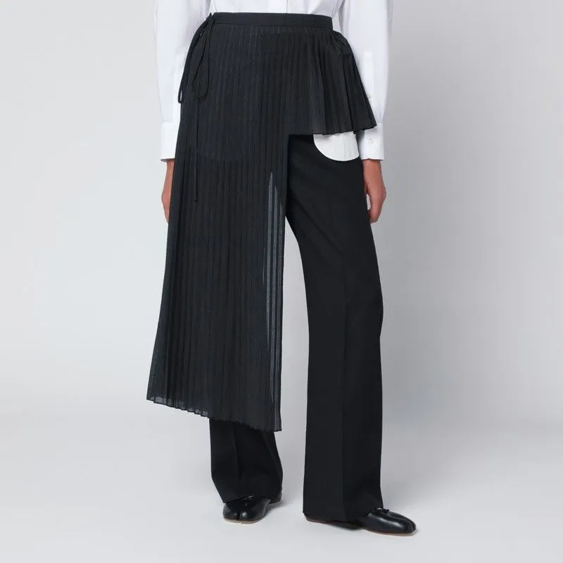 GRAY AVERY-ATELIER PLEATED HALF-SKIRT sold by Lord & Taylor