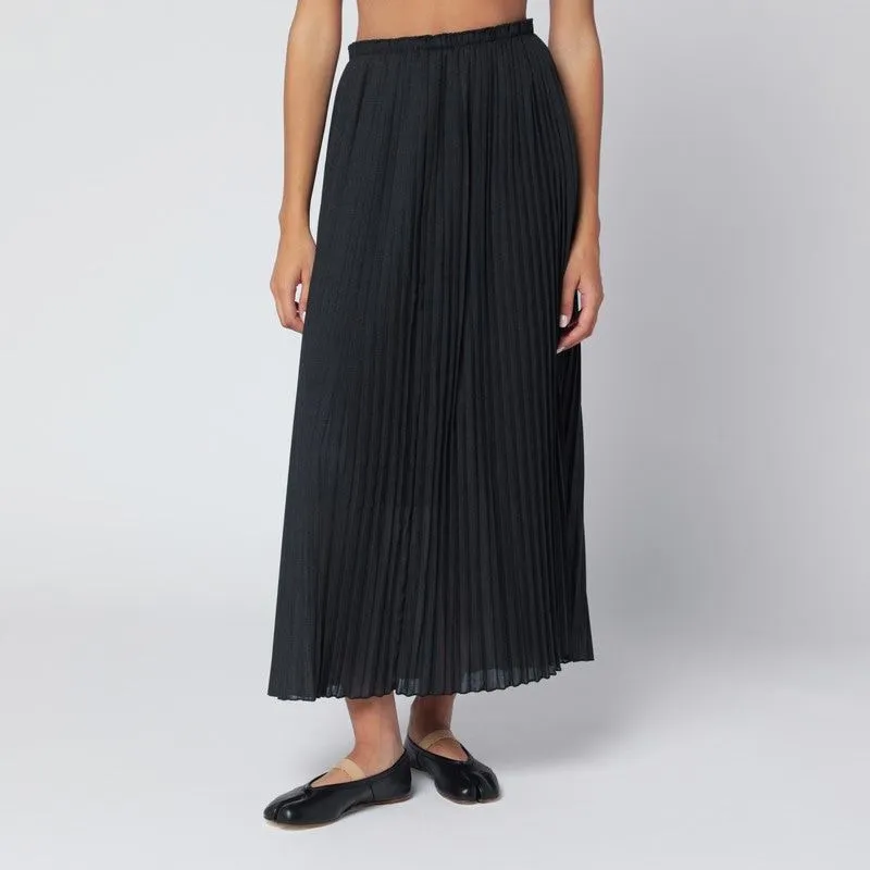 GRAY NADJA-ATELIER PLEATED SKIRT sold by Lord & Taylor