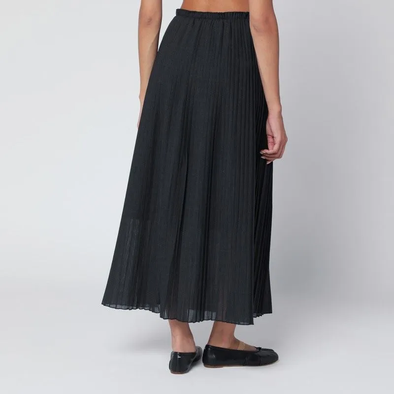 GRAY NADJA-ATELIER PLEATED SKIRT sold by Lord & Taylor product image thumbnail 2