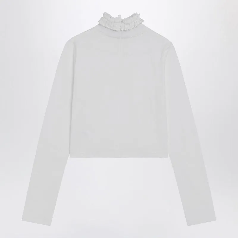 WHITE CROP T-SHIRT DOLCEVITA sold by Lord & Taylor product image thumbnail 2