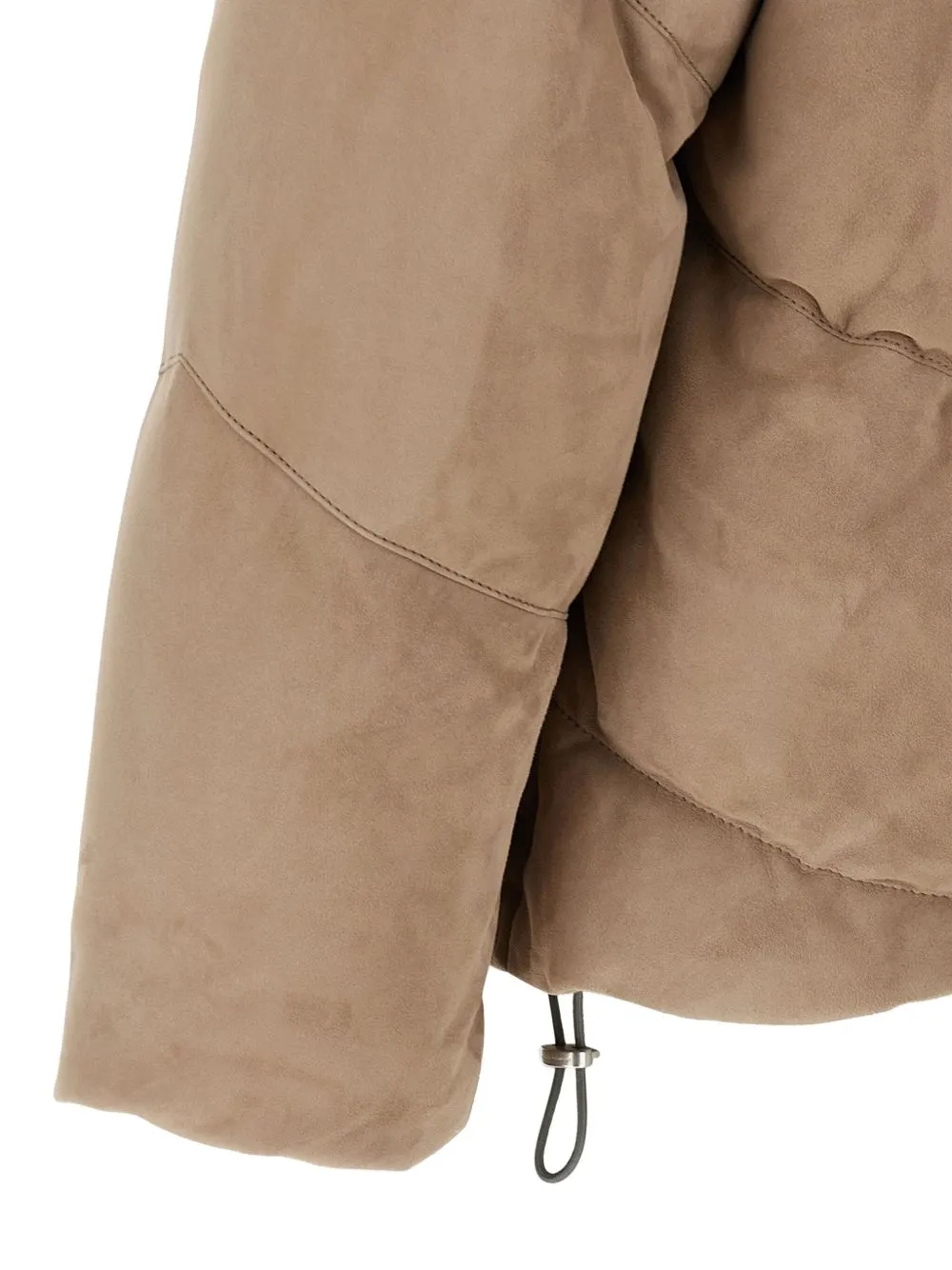 LEATHER SHORT DOWN JACKET sold by Lord & Taylor product image thumbnail 2