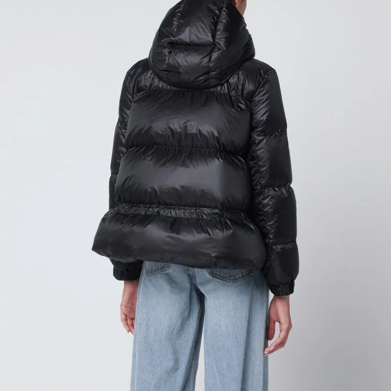 BLACK NYLON DOWN JACKET WITH DRAWSTRING sold by Lord & Taylor product image thumbnail 3